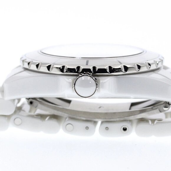 CHANEL J12 Pink light H4864 8P diamond white Dial Automatic Men's Watch - Picture 12 of 12